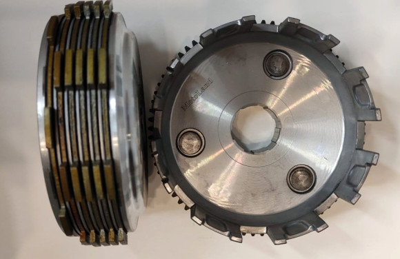 Сцепление в сборе 163FML, 170FMM (CB200-300) (5 болтов, 6 дисков, 73T)   купить