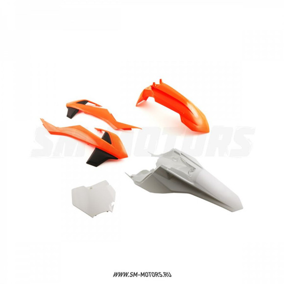 Комплект пластика R-TECH KTM SX65 16-22 OEM белый/оранжевый 16 (R-KITKTM-O16-500) купить