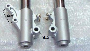 Амортизаторы передние (компл.) TTR250Rb купить