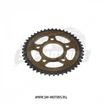 Звезда ведомая стальная 428-46T d-64mm, 5 болтов крепл., с проточкой SM-PARTS