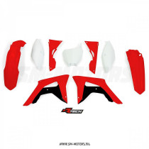 Комплект пластика R-TECH HONDA CRF250R 18 CRF450R 17-18 красный/белый (R-KITCRF-OEM-599)