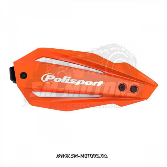 Защита рук эндуро + крепеж на руль 22/28 мм POLISPORT BULLIT FWA оранжевый (8308600003) купить