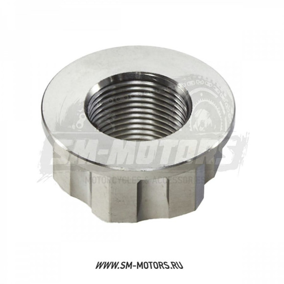 Гайка оси заднего колеса титан OTOM M22x1.5 купить