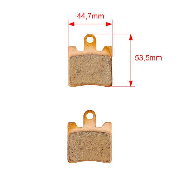 Тормозные колодки GOLD FREN Sintered S3 326 (FA 423/4) купить