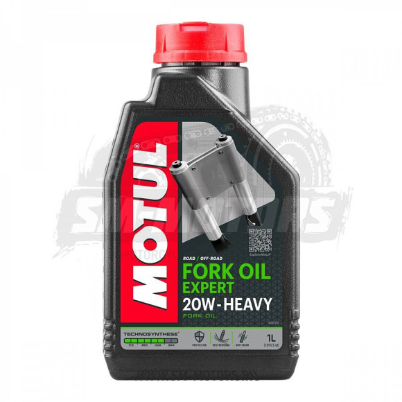Масло для вилок Motul Fork Oil Expert Heavy 20W 1л (арт.101136) купить