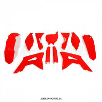 Комплект пластика R-TECH HONDA CRF250R 18 CRF450R 17-18 неоновый красный (R-KITCRF-RF0-599)