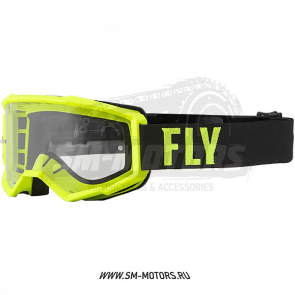 Очки для мотокросса FLY RACING FOCUS (2022) YOUTH (детские) купить