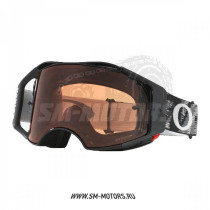 Очки для мотокросса OAKLEY Airbrake Solid черные / бронзовая Prizm MX (OO7046-46)