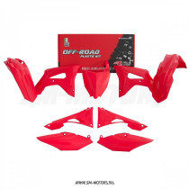 Комплект пластика R-TECH HONDA CRF250R 19-21 CRF450R 19-20 красный (R-KITCRF-RS0-519)